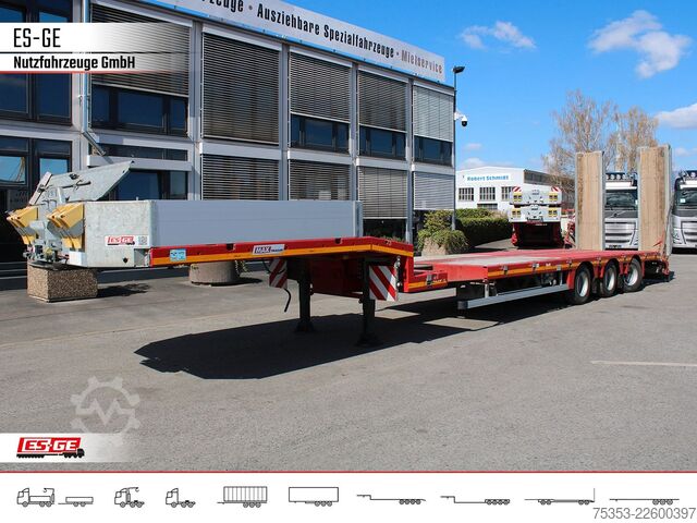 Tieflader-Sattelauflieger FAYMONVILLE MAX Trailer MAX100 Semi-Tieflader