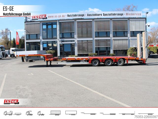 Tieflader-Sattelauflieger FAYMONVILLE MAX Trailer MAX100 Semi-Tieflader