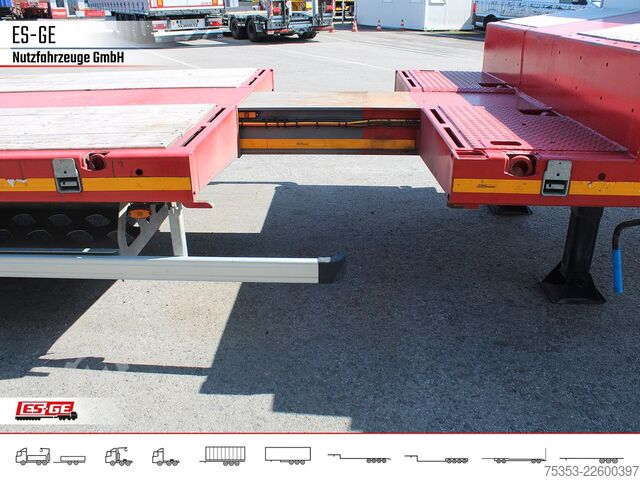 Tieflader-Sattelauflieger FAYMONVILLE MAX Trailer MAX100 Semi-Tieflader