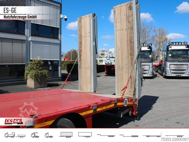Tieflader-Sattelauflieger FAYMONVILLE MAX Trailer MAX100 Semi-Tieflader