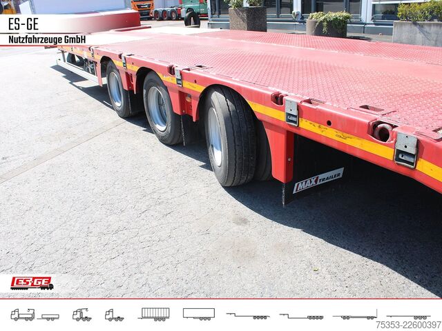 Tieflader-Sattelauflieger FAYMONVILLE MAX Trailer MAX100 Semi-Tieflader