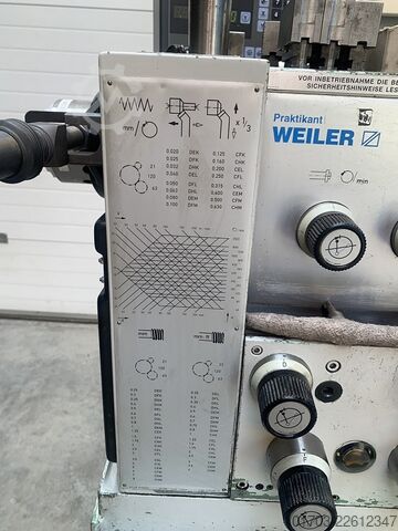 Parallel Lathe WEILER Praktikant 160 B