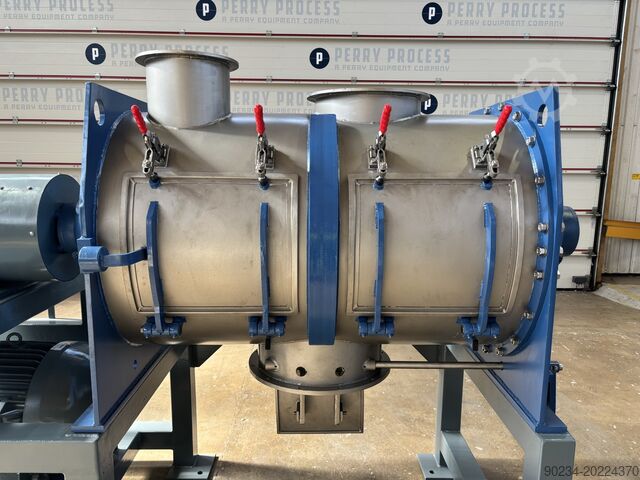 600 Litre Morton Model FKM600D Stainless Steel Ploughshare Mixer MORTON FKM600D