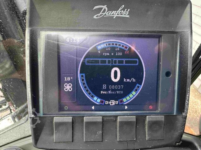 Heavy Forklift - Diesel Kalmar DCG 150-12 - FREIHUB-MAST !!!