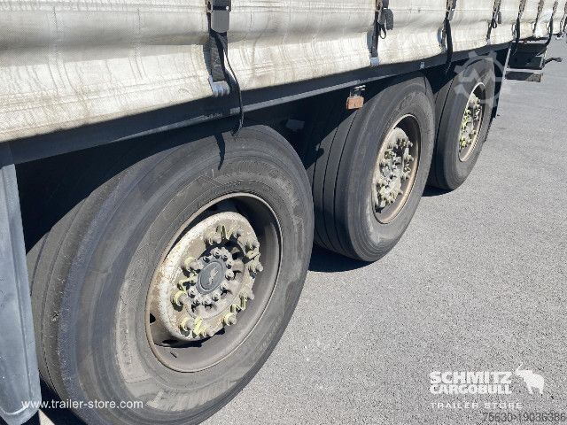 Open semitrailer with tarp Schmitz Cargobull Semitrailer Curtainsider Standard