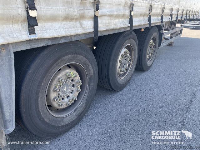 Open semitrailer with tarp Schmitz Cargobull Semitrailer Curtainsider Standard