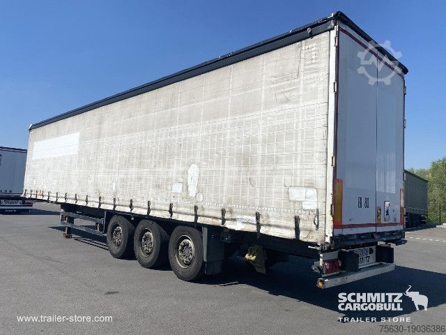 Open semitrailer with tarp Schmitz Cargobull Semitrailer Curtainsider Standard