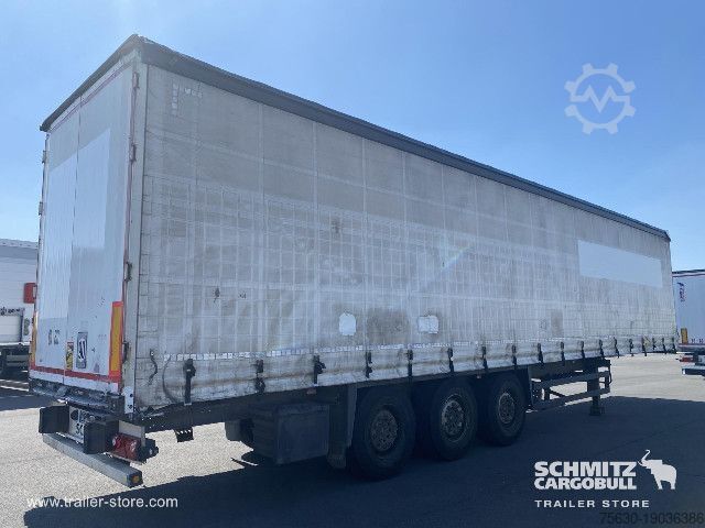 Open semitrailer with tarp Schmitz Cargobull Semitrailer Curtainsider Standard