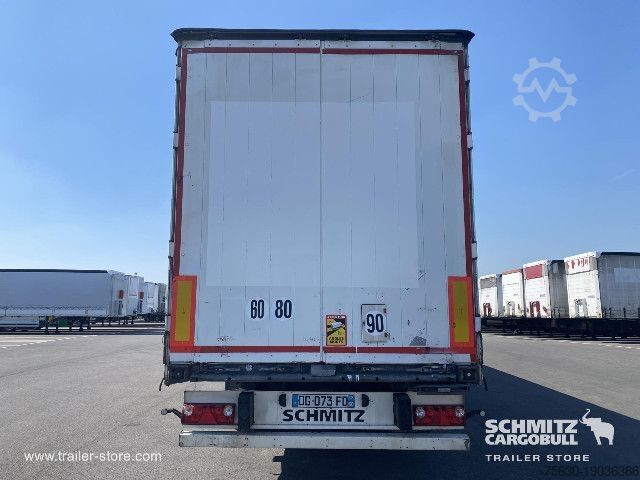 Open semitrailer with tarp Schmitz Cargobull Semitrailer Curtainsider Standard