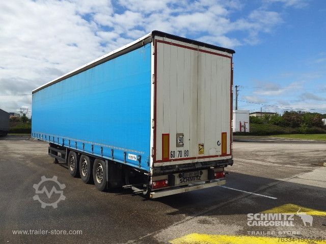 Open semitrailer with tarp Schmitz Cargobull Semitrailer Curtainsider Standard