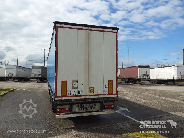 Open semitrailer with tarp Schmitz Cargobull Semitrailer Curtainsider Standard