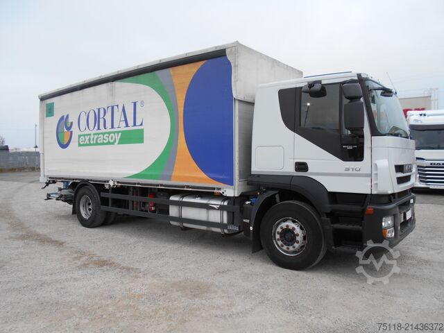 Flatbed truck with tarp Iveco Stralis 310 4x2 - Centina + Spoanda