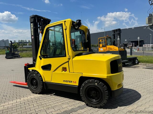 Forklift Hyster H 5.5 XM // Full cabin // Only 6135 hour