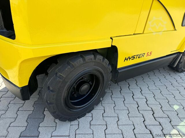 Forklift Hyster H 5.5 XM // Full cabin // Only 6135 hour