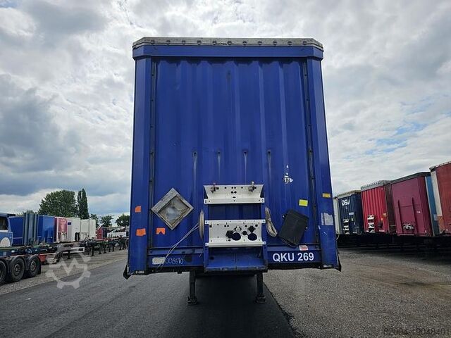 Curtain sided KRONE SD27 3 AXLE MEGA CURTAINSIDER TRAILER CODE XL ...