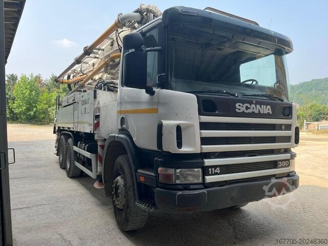 Automatic concrete pump SCANIA P 114-380