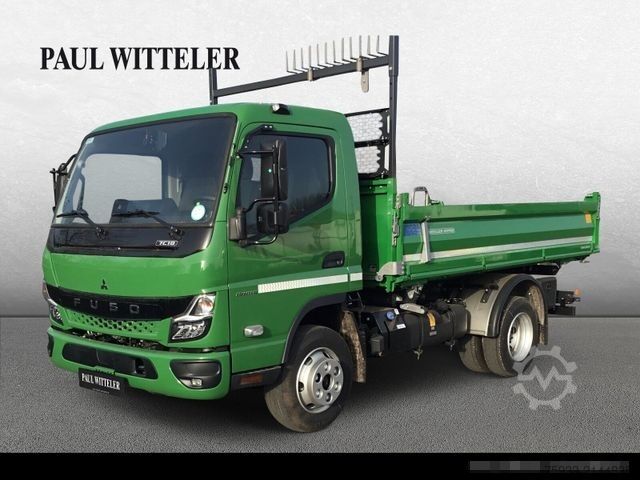 Three-way tipper van FUSO Canter 7C18 Meiller-Kipper Trigenius/AHK3,5t/LED
