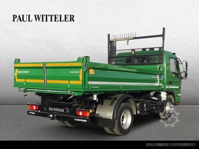 Three-way tipper van FUSO Canter 7C18 Meiller-Kipper Trigenius/AHK3,5t/LED