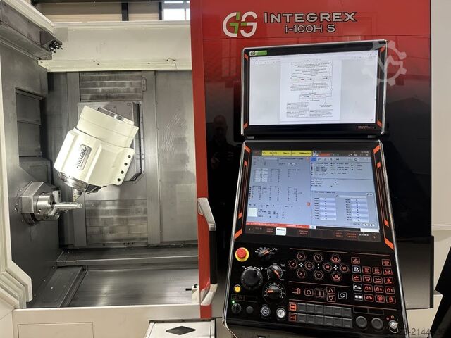 CNC turning and milling centre Mazak Integrex i-100H S