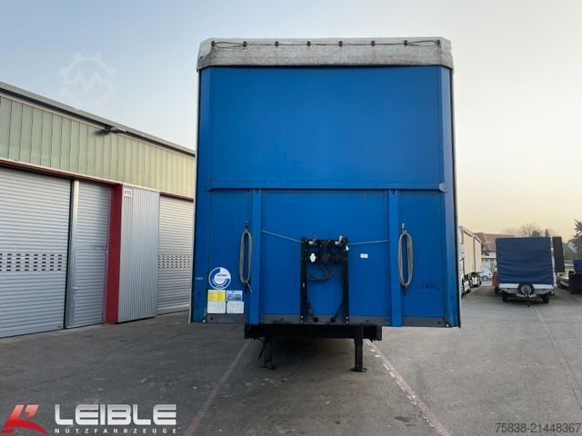 Open semitrailer with tarp BERGER SAPL24*Standard Tautliner*Liftachse*Zerifikat*