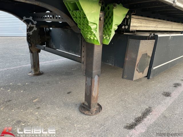 Open semitrailer with tarp BERGER SAPL24*Standard Tautliner*Liftachse*Zerifikat*