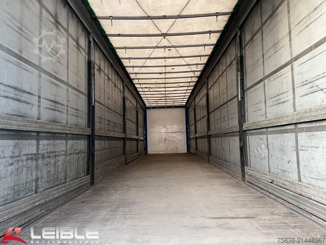 Open semitrailer with tarp BERGER SAPL24*Standard Tautliner*Liftachse*Zerifikat*