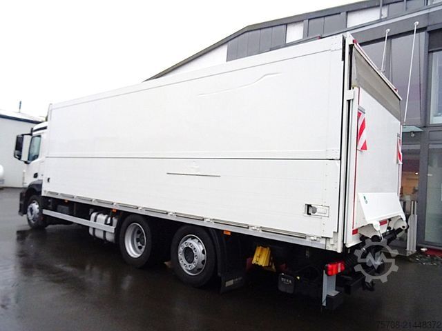 Box truck MERCEDES-BENZ 2533 Antos*7,3m Schwenkwand*LBW*Lift/Lenk*2x AHK