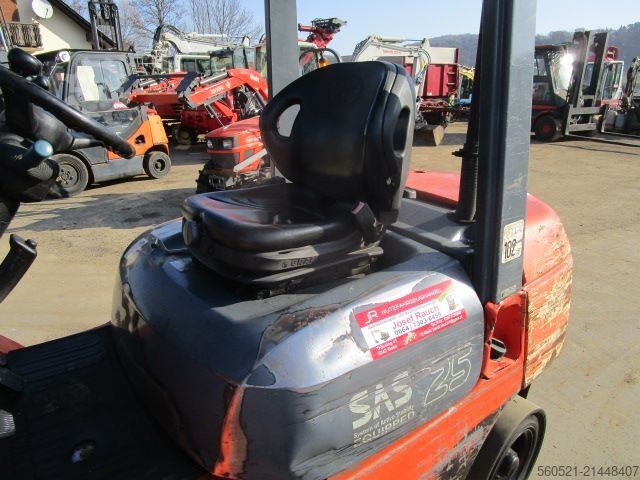 Diesel Forklift Toyota 2,5 Ton. - Triplex-Freihub 4,7m - Seitenschieber