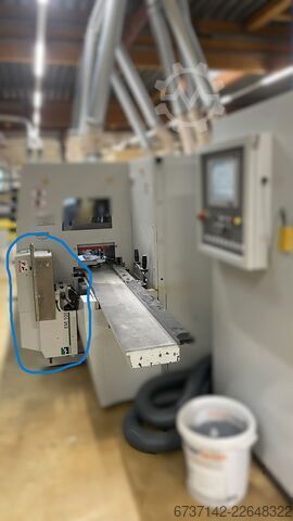 Einlaufautomatisierung WEINIG EM 100