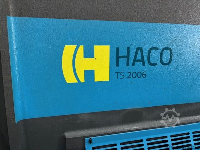 Hydraulic guillotine shear HACO TS 2006