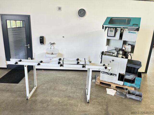Cold circular saw + roller conveyor BIMAX TA91-250