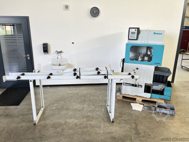 Cold circular saw + roller conveyor BIMAX TA91-250