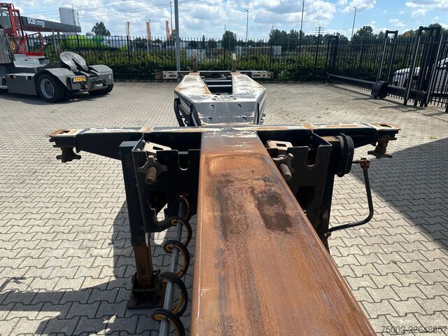 Container transportation D-TEC FLEXITRAILER / 45FT HC MULTI / BPW + drumbrakes...