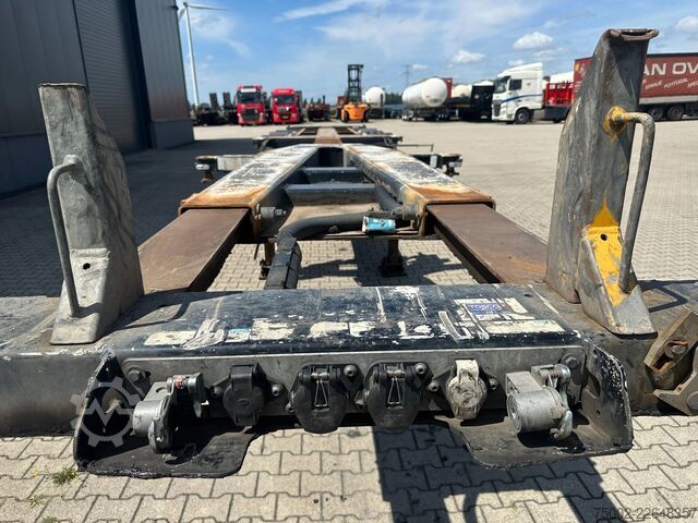Container transportation D-TEC FLEXITRAILER / 45FT HC MULTI / BPW + drumbrakes...