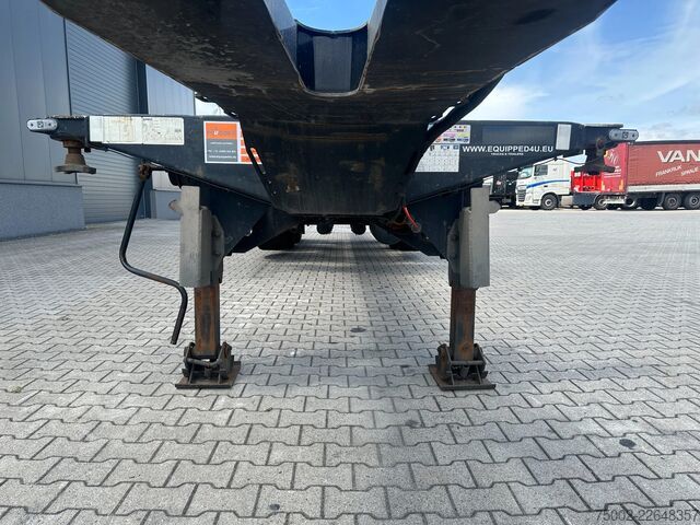 Container transportation D-TEC FLEXITRAILER / 45FT HC MULTI / BPW + drumbrakes...
