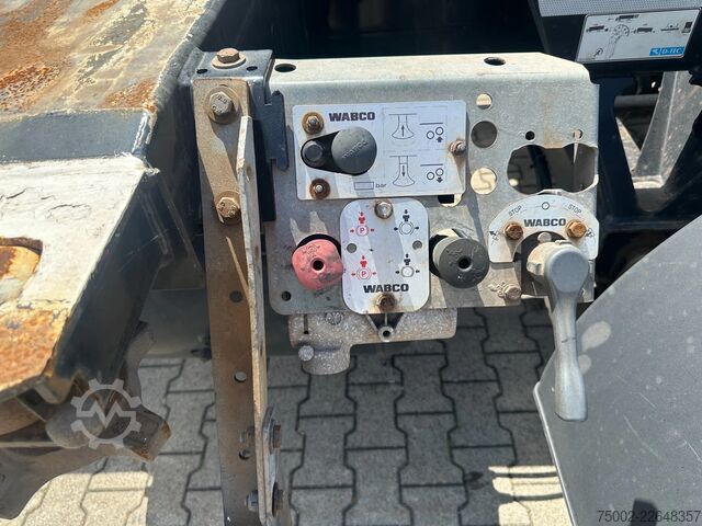 Container transportation D-TEC FLEXITRAILER / 45FT HC MULTI / BPW + drumbrakes...