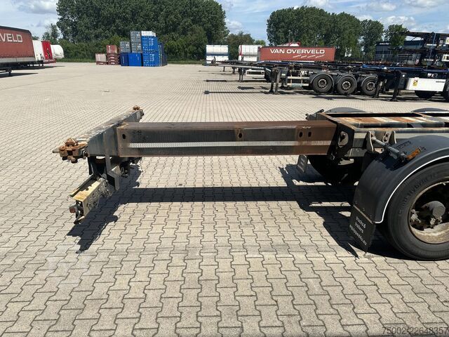 Container transportation D-TEC FLEXITRAILER / 45FT HC MULTI / BPW + drumbrakes...