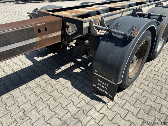 Container transportation D-TEC FLEXITRAILER / 45FT HC MULTI / BPW + drumbrakes...