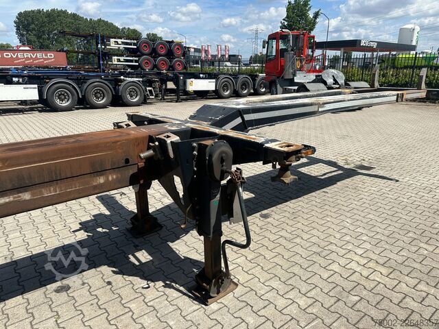 Container transportation D-TEC FLEXITRAILER / 45FT HC MULTI / BPW + drumbrakes...