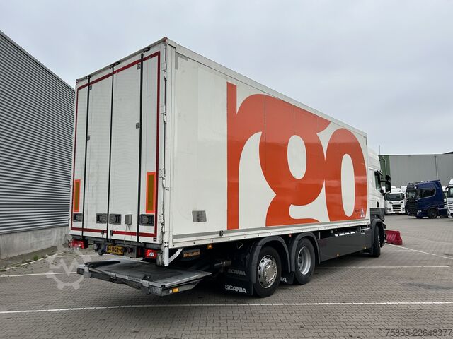 Box body Scania R450 Topline / 6x2 Steer + Lift Axle / Retarder...