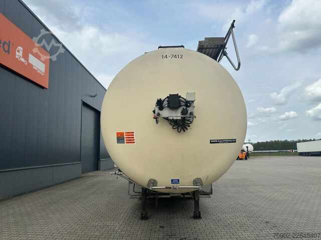 Food tanker Feldbinder LEBENSMITTEL / LEVENSMIDDELEN / FOOD / 33.500L ...
