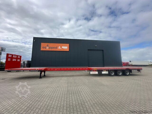 Loading platform Kässbohrer new and unused Heavy-Duty flatbed / 690cm exten...