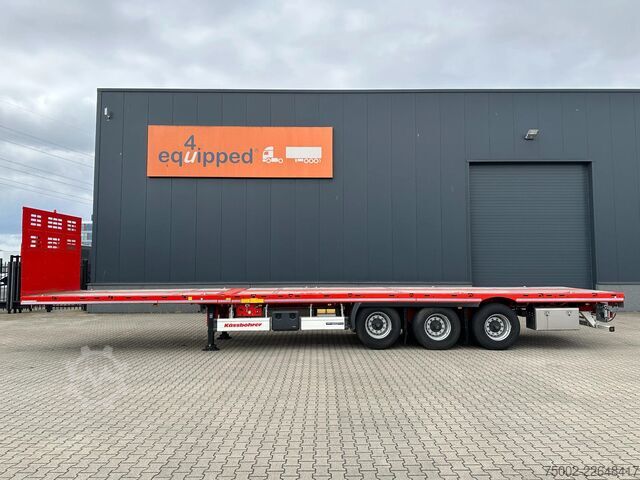 Loading platform Kässbohrer new and unused Heavy-Duty flatbed / 690cm exten...