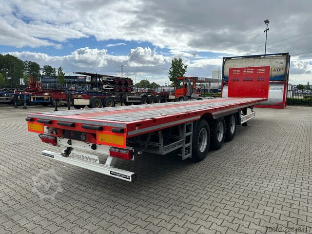 Loading platform Kässbohrer new and unused Heavy-Duty flatbed / 690cm exten...