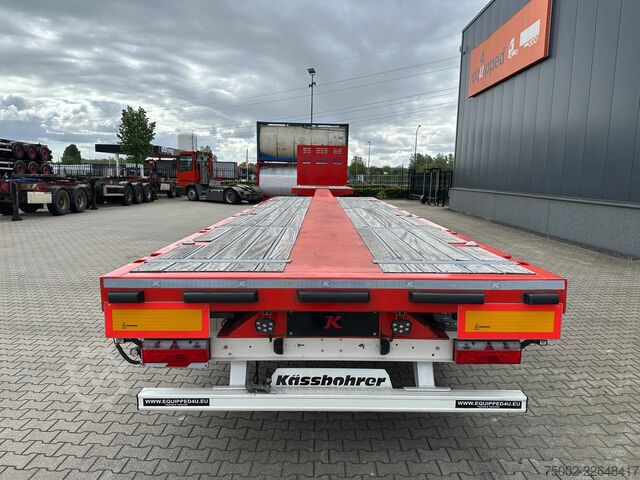 Loading platform Kässbohrer new and unused Heavy-Duty flatbed / 690cm exten...