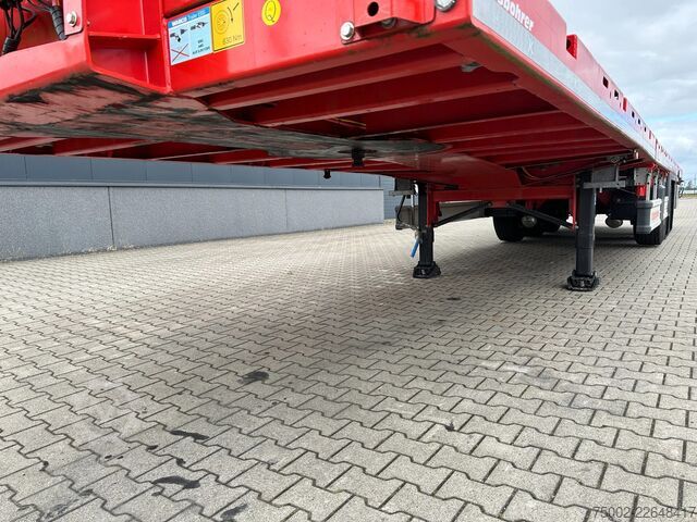 Loading platform Kässbohrer new and unused Heavy-Duty flatbed / 690cm exten...
