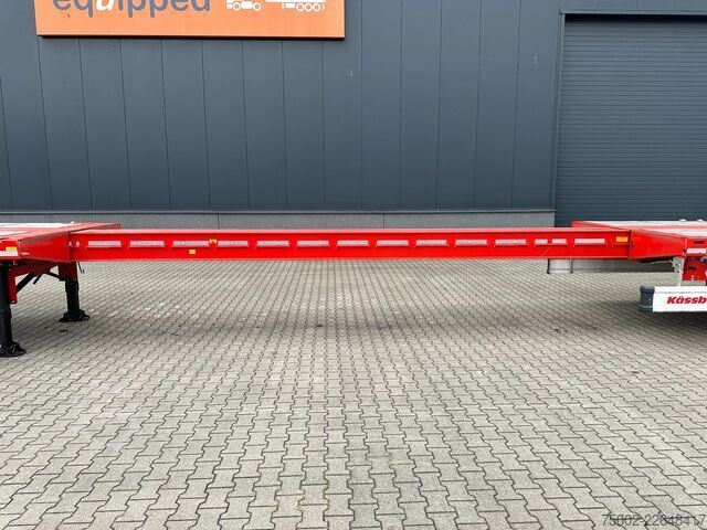 Loading platform Kässbohrer new and unused Heavy-Duty flatbed / 690cm exten...