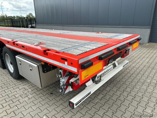 Loading platform Kässbohrer new and unused Heavy-Duty flatbed / 690cm exten...