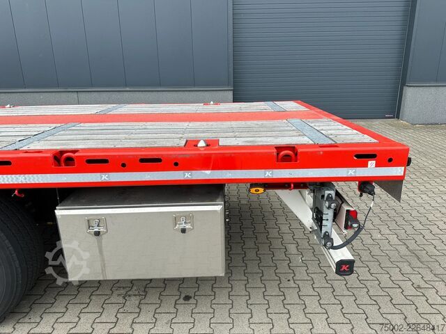 Loading platform Kässbohrer new and unused Heavy-Duty flatbed / 690cm exten...