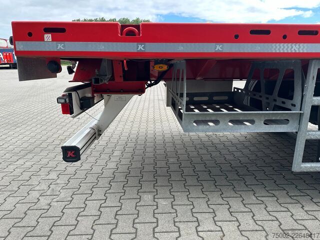 Loading platform Kässbohrer new and unused Heavy-Duty flatbed / 690cm exten...